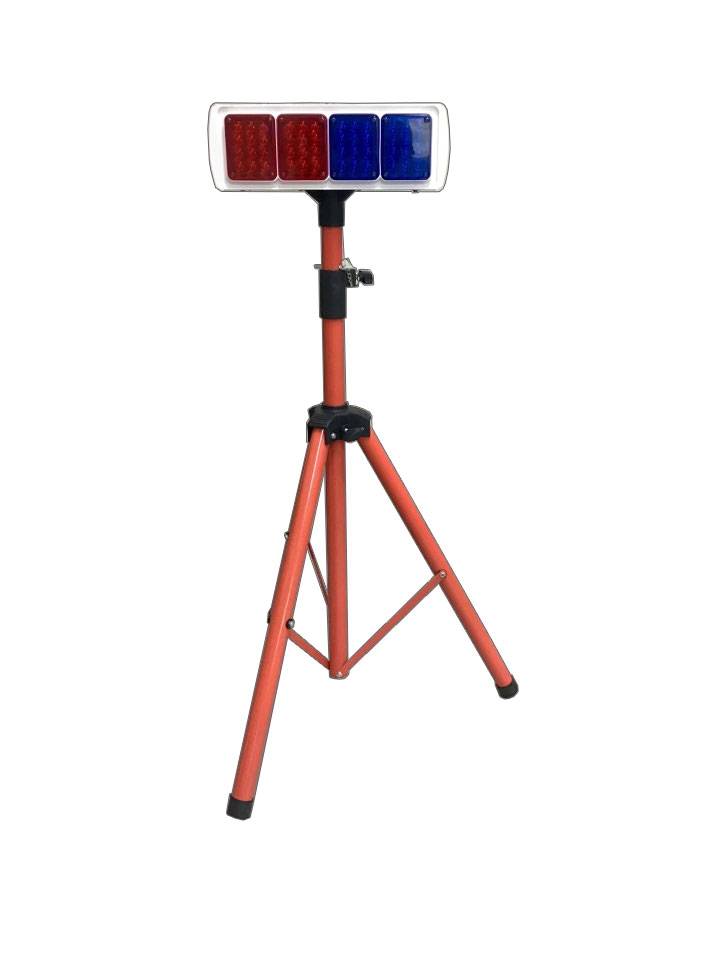 쏠라미니경광등(장방향4구) 전용)스텐파이프지주