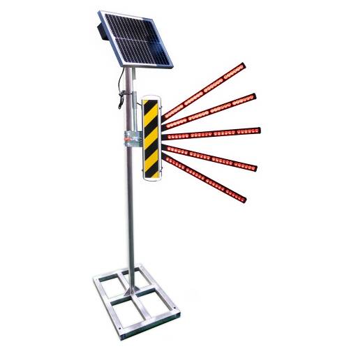 WS 5단접이식신호수 (쏠라/AC) AC용