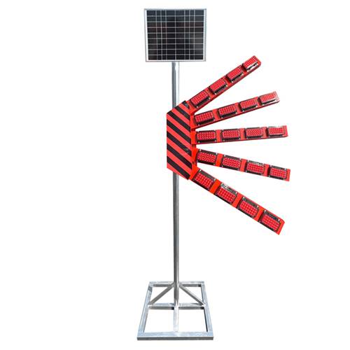 쏠라5단접이식신호수 24시간용