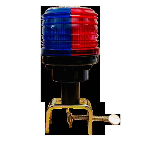 쏠라LED경고등(적+청) 휀스용