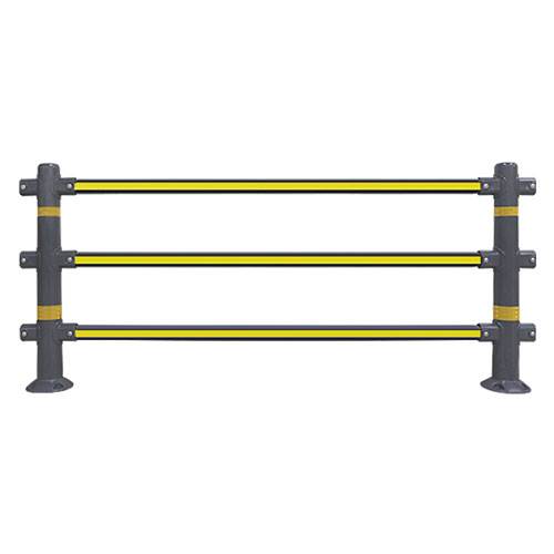 무단횡단금지휀스 가로형(노랑바) (추가) 지지대(포스트)