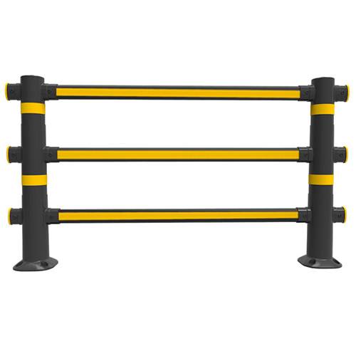 [HQ] 차선분리대 (독립형) 기둥2+가로바3