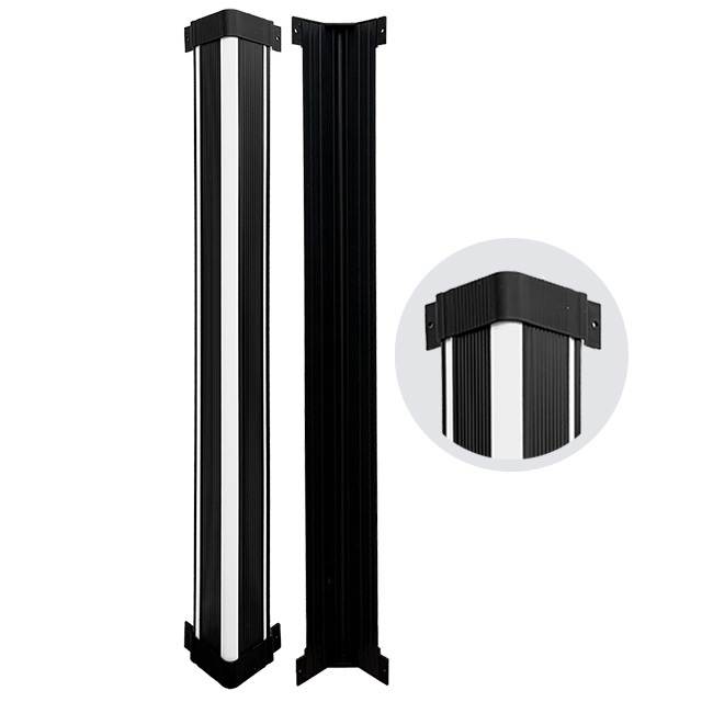 PVC 난연코너보호대(백색) 90Ｘ90Ｘ985