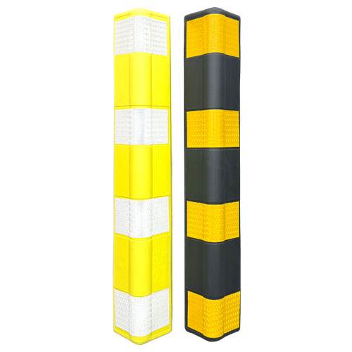 라운드접착식코너보호대 노랑