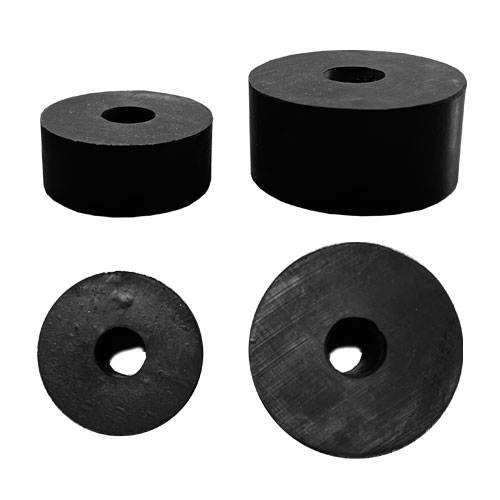 원형 방진고무 125Φ*25*25