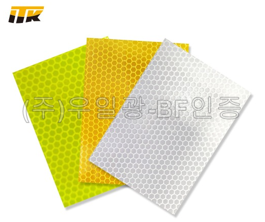 53D002[ITK] P4100 프리즘 벌집 반사시트 940mm,  x 1M [단위:M]