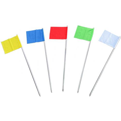 측량깃발 흰색 / 16Φ*H1200