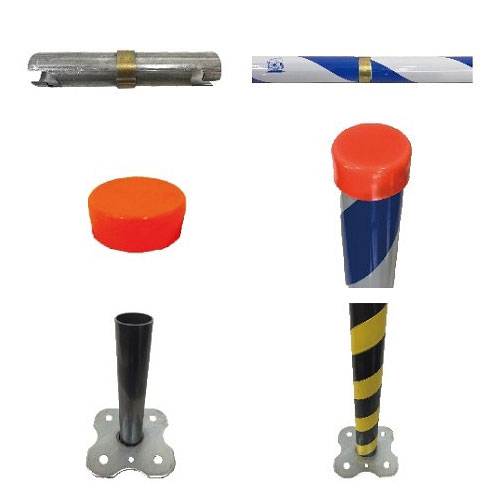 칼라파이프용 부속 베이스(스틸)