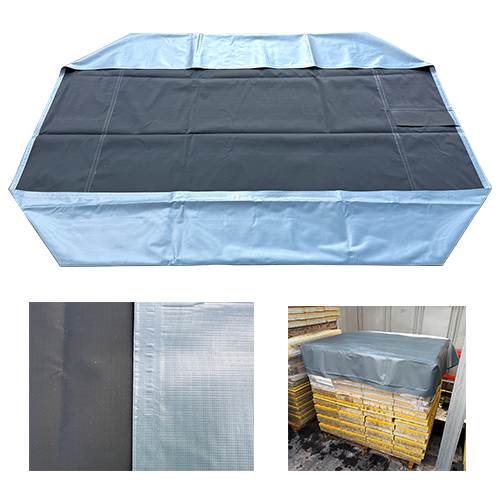 PVC박스 (파레트덮개) 1.2×1.2×0.3 (검회)