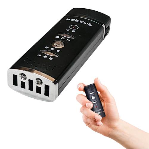 세이프휘슬러 (충전식 전자호각) LED / 블랙 C타입