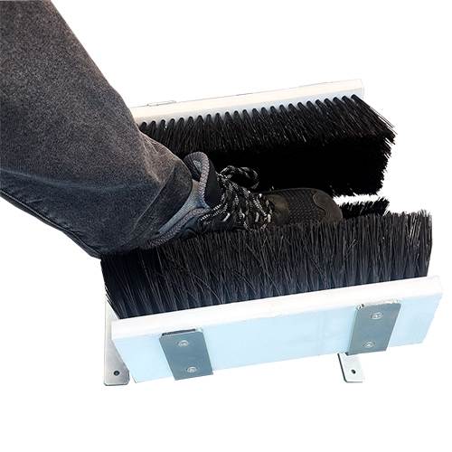 안전화털이개 중형A (기본형) (낱개) 3면 대형솔