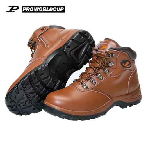[프로월드컵] PRO6-110N / 6인치 안전화 브라운 / 250mm