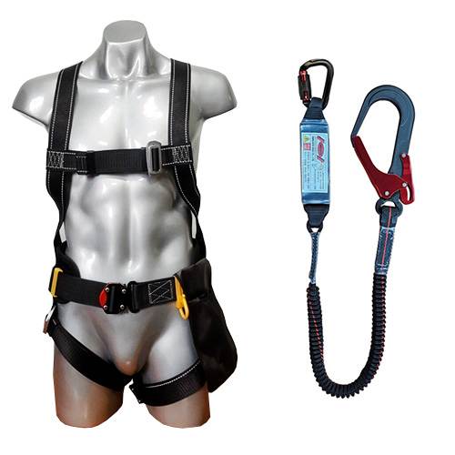 전체식 안전벨트 / COLOCK AEL(BOPY) 검반검벨 전체식A/L+원터치+더블엘라 BOP2Y