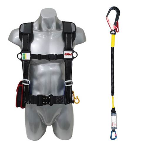 상체식 안전벨트 / SCB-AOE(BOBY) 검반(등Y타입 고급형) 상체식A/L+엘라죔줄+A/L대구경+고급형