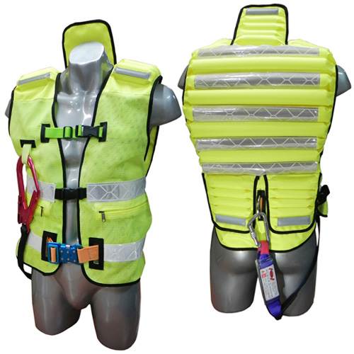 상체식 안전벨트 / SCB-SOW(BOGLCRV) 형반 상체식A/L+웨빙죔줄+낙석조끼+A/L대구경