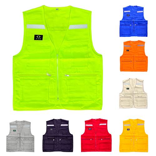 (TC) 안전조끼(천) / 10개입 적색/2XL