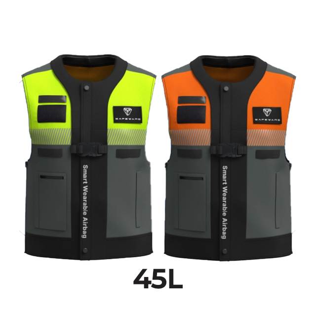 C-light 스마트 경량 추락보호 에어백 (45L) 주황 최소주문:10개