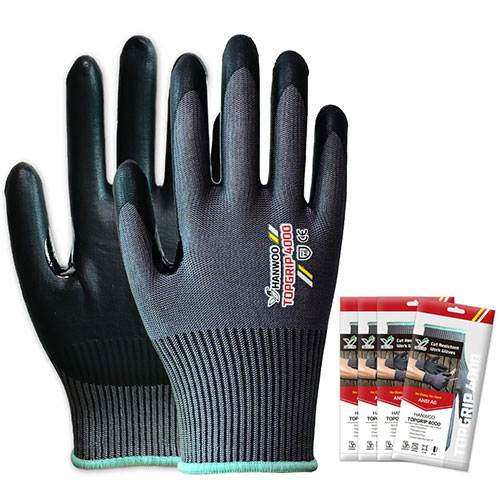 HW 탑그립4000 / 베임방지장갑 M / 10켤레