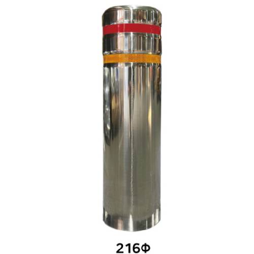 스텐일자볼라드(매립식) 216Φ H1200 (홈) 주문제작