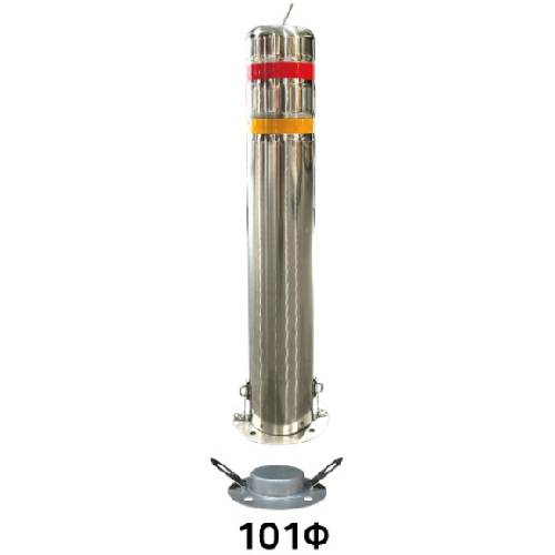 스텐일자볼라드(앙카이동) 101Φ H1100 (홈) 주문제작