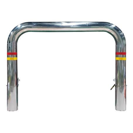 스텐U볼라드 (매립이동) 76Φ*H900*L600 주문제작