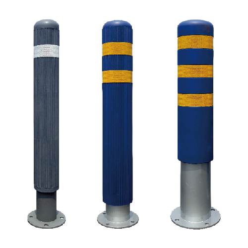 SR 고정식볼라드 (앙카식) 152Φ*H800 / 청색 주문제작