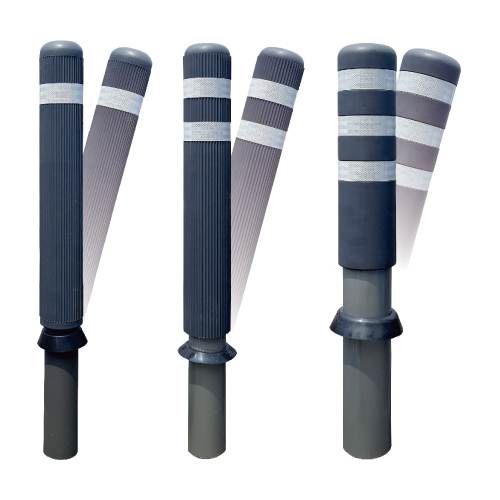 SR 충격흡수볼라드 (매립식) 110Φ*H1050 / 청색 주문제작