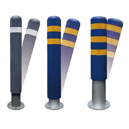 SR 충격흡수볼라드 (앙카식) 125Φ*H800 / 청색 주문제작