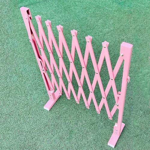 미니 접이식 바리케이드 핑크 / L1530*H700