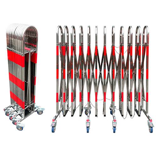 아치형 스텐접이식 바리케이드 (5M) H1100×D400