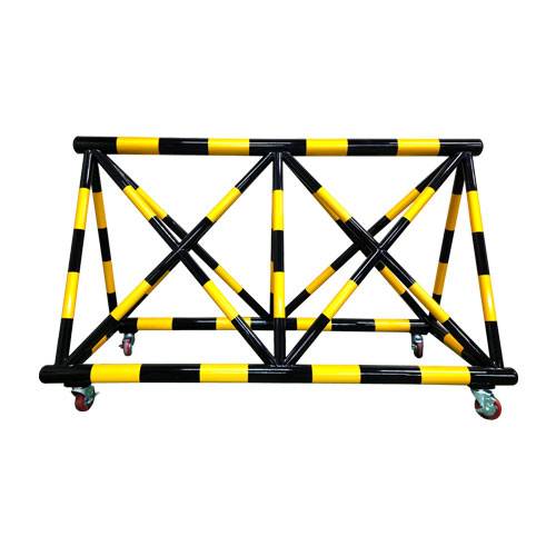 10번 스틸바리케이드(기본바퀴) H1200*L2000*89Φ*76Φ*50Φ 주문제작