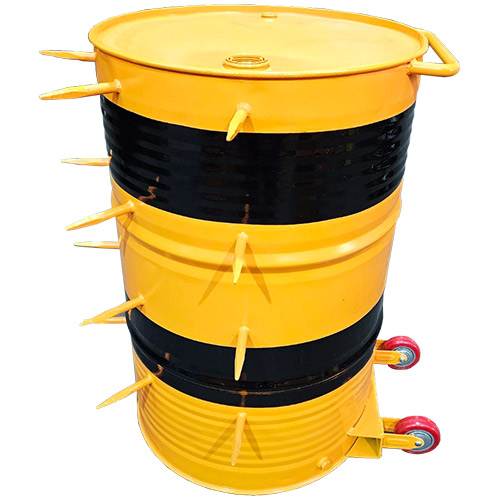 드럼통 바리케이드 B(바퀴형) 590Φ*H890 주문제작