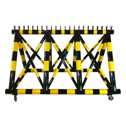 22번 스틸바리케이드(기본바퀴) H1500*L3000*100Φ*50Φ 주문제작