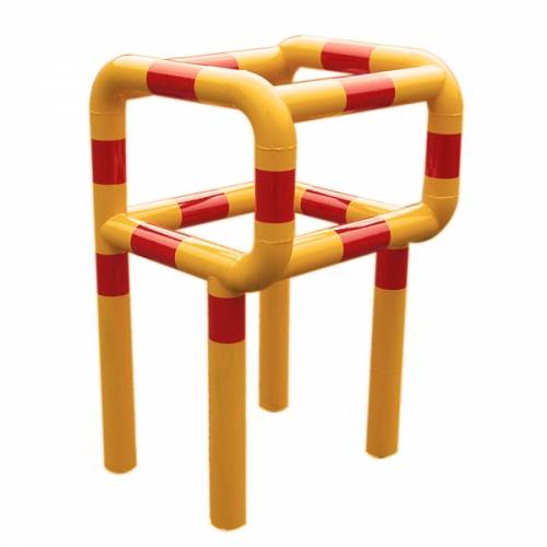 (스틸) 소화전보호대-R형 H1000*L600*L600*76 주문제작