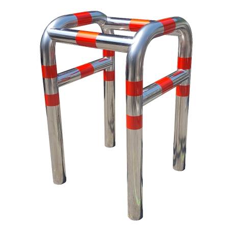 (스텐) 소화전보호대-N자형 H1000*L600*L600*76 주문제작