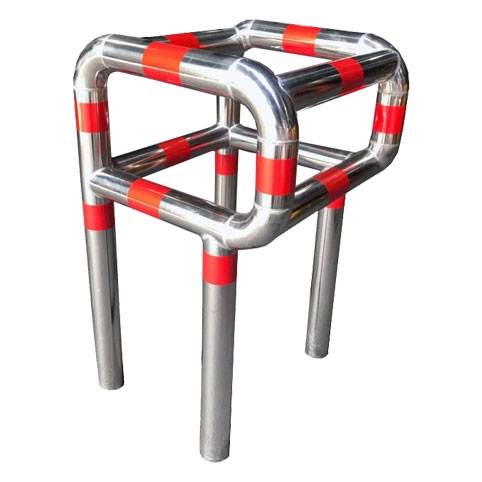 (스텐) 소화전보호대-R형 H1000*L600*L600*76 주문제작