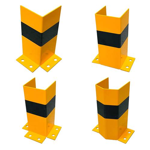 스틸 랙 보호대 (앙카식) C형 / H300×120 주문제작