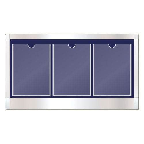 스텐게시판 3구 C형 아크릴덮개 주문제작