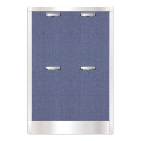 스텐게시판 4구(세로) C형 집게 주문제작