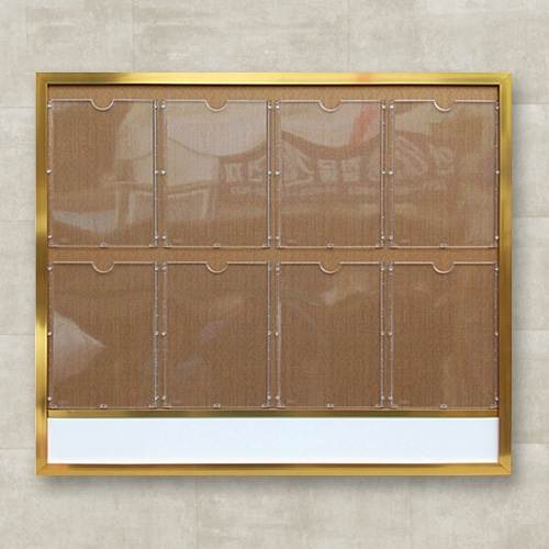 로고게시판(알미늄) 8구 슬립 주문제작