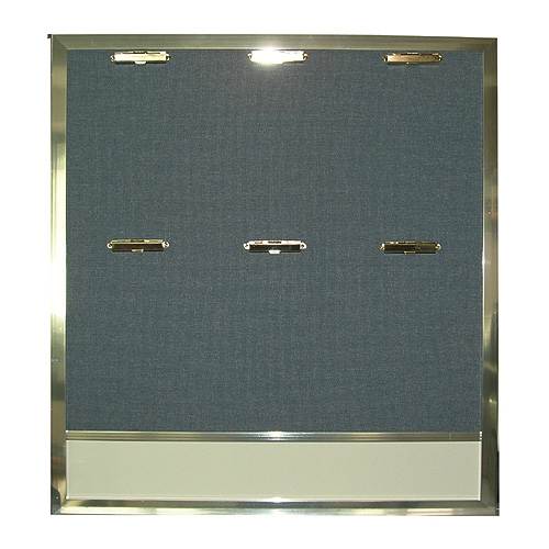 알미늄게시판 6구 아크릴덮개 주문제작