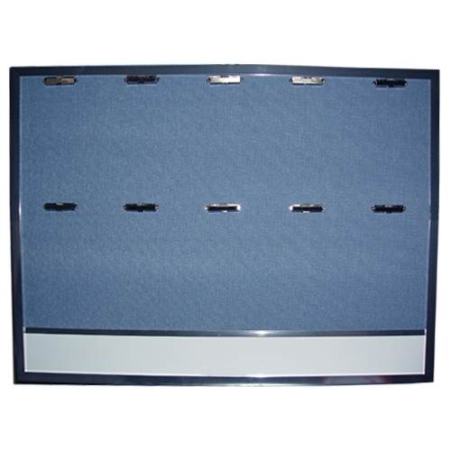 알미늄게시판 10구 집게 주문제작