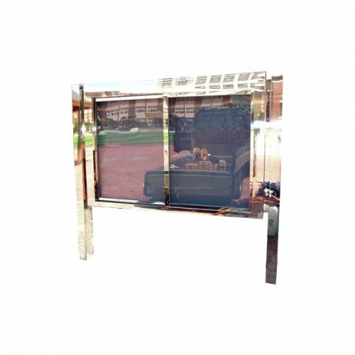 7번 외부대형게시판(스텐) L1800 주문제작