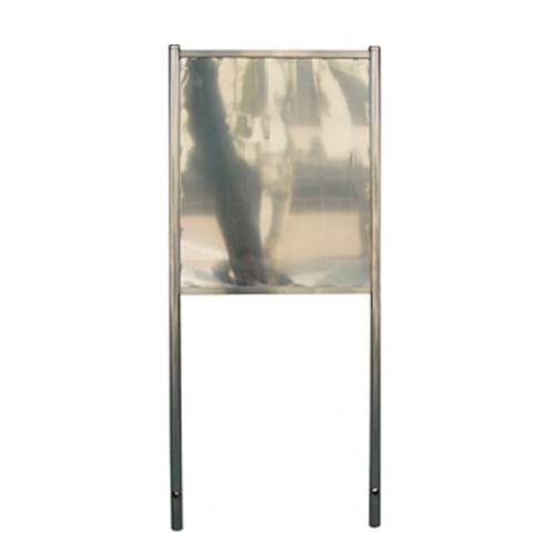 사각스텐표지판(무지) 앙카식(880*H1800)