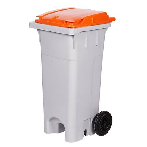 음식물 수거함 120ℓ [PCS-120BR] 뚜껑:주황