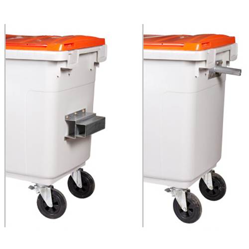 분리수거함 660ℓ[PCS-660] 포크/파이프 (F)포크형/녹색