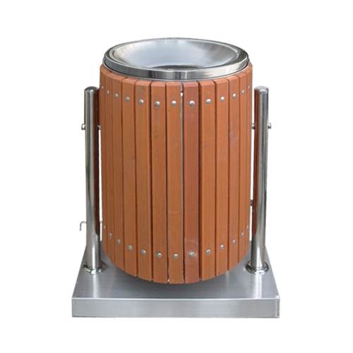 원목가로형 휴지통 H3-27 뱅뱅이/500*950(118ℓ)