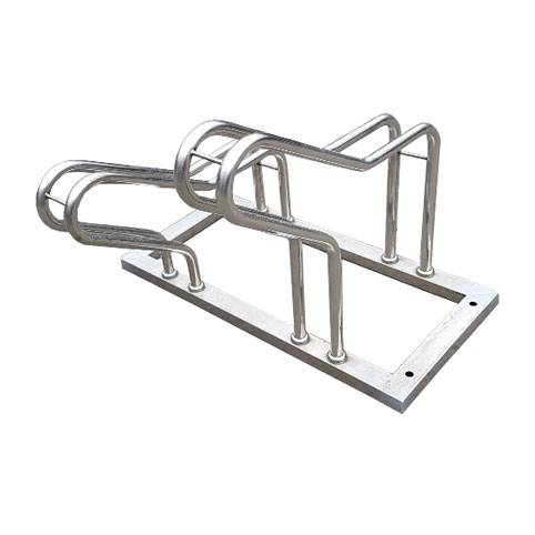 말굽형 자전거 거치대 (2대분) 0.8M 주문제작