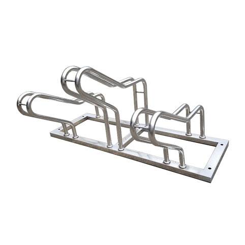 말굽형 자전거 거치대 (3대분) 1.2M 주문제작