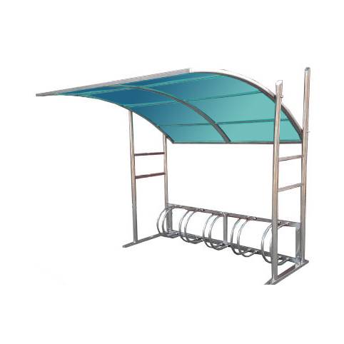 ws2 자전거보관소-렉산 지붕:녹색 / 3M(7대분) 주문제작